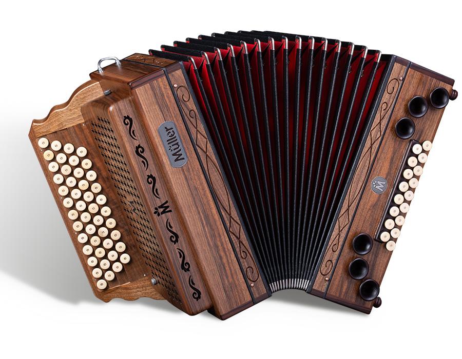 Walnuss von Müller Harmonika