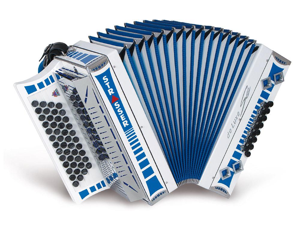 De luxe SE (blau 2) von Strasser Harmonika